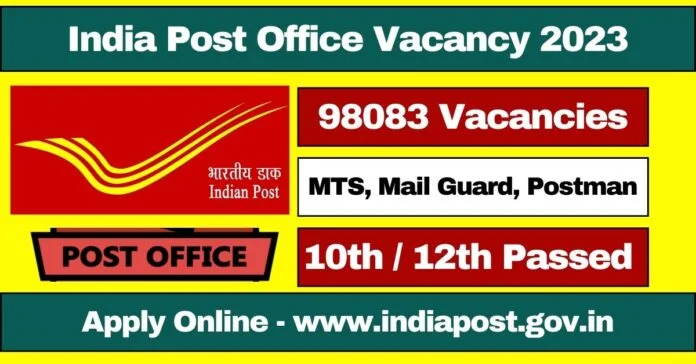 India Post Office Vacancy