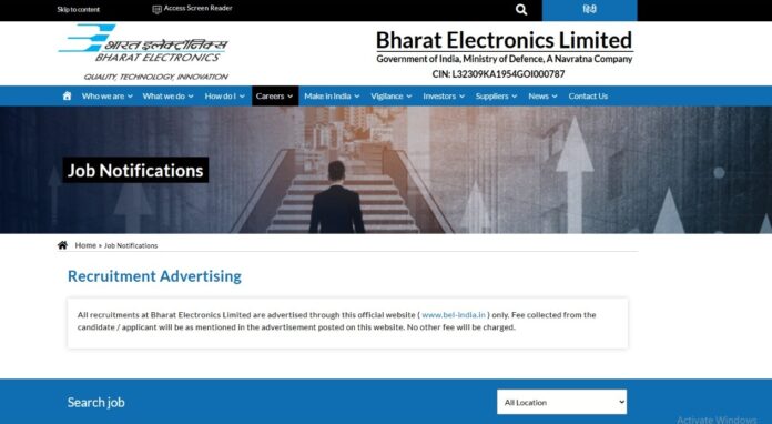 Bharat Electronics Job Notifications 2025 | Apply Now