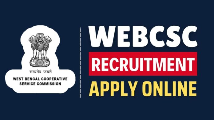 WEBCSC Recruitment 2025