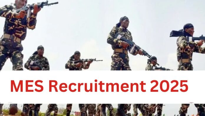 Army MES Recruitment 2025