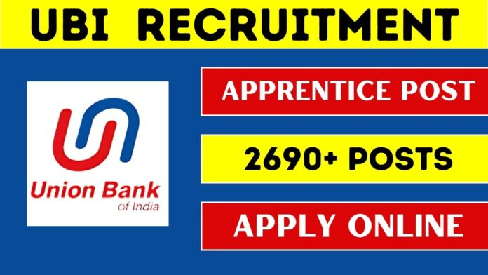 Union Bank Apprentice Recruitment