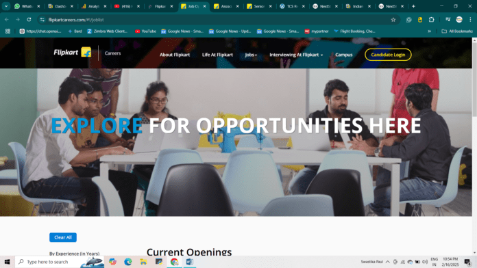 Flipkart Recruitment 2025 | Apply Online –Download Official Notification