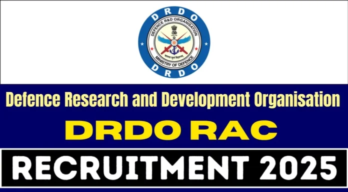 DRDO Project Scientist Recruitment 2025 | Apply Online, Official Notification