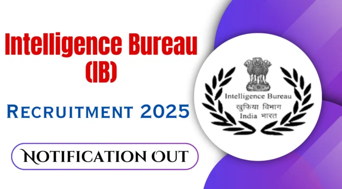 Ministry of Home Affairs Recruitment 2025 | Apply Now, Last date 03.04.2025