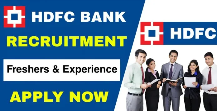 HDFC Bank Recruitment 2025 | Apply Online