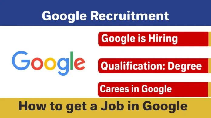 Google Recruitment 2025 | Apply Online, Eligibility