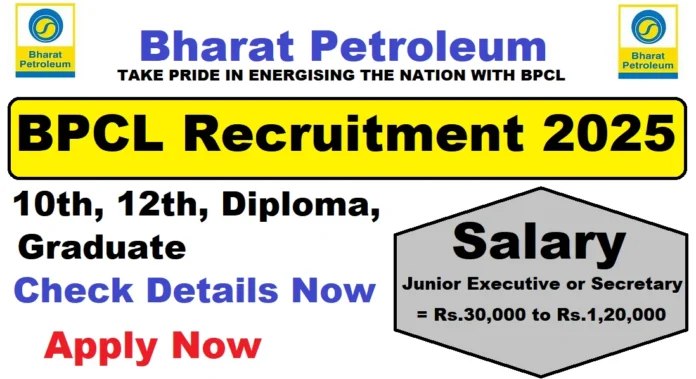 Bharat Petroleum Recruitment 2025 | Opportunities for Experienced Professionals
