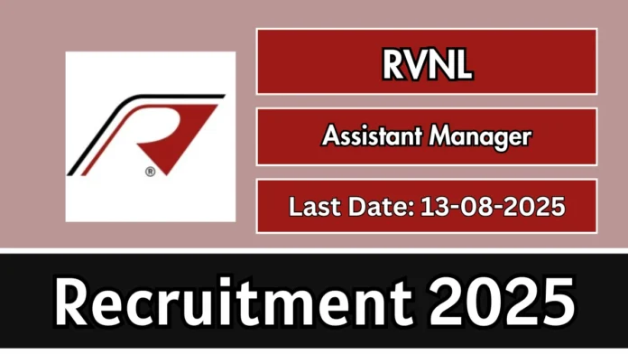Rail Vikas Nigam Limited Recruitment 2025 | Apply Online