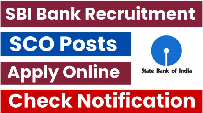 State Bank of India Recruitment 2025 | Apply Online for Specialist Cadre Officer Post