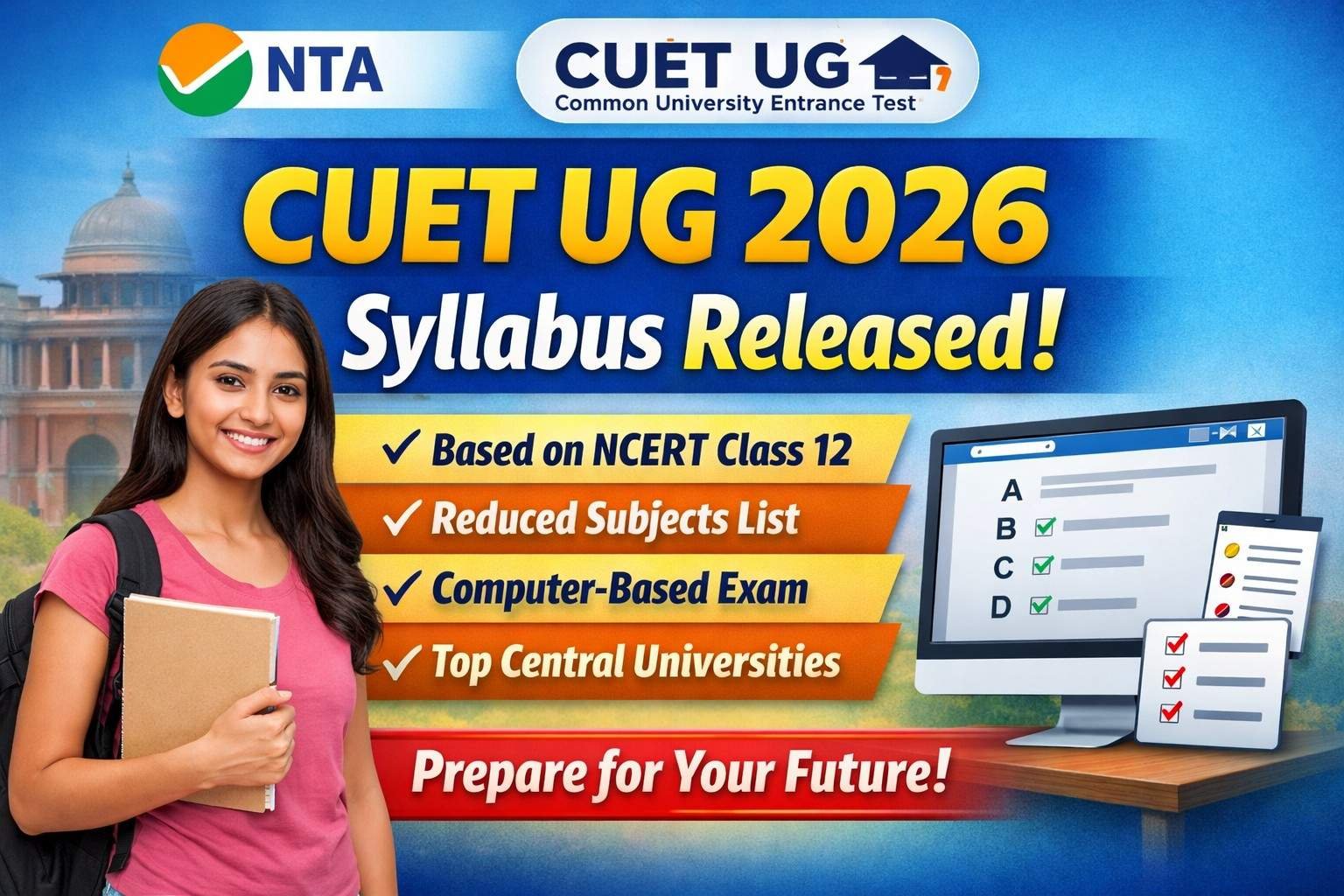 CUET UG 2026 Syllabus